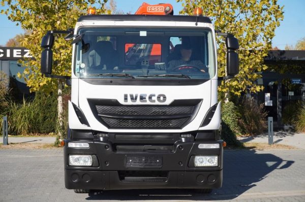 Iveco Stralis 310 E6 / NEW 3-sided tipper / Fassi F135 - Image 2