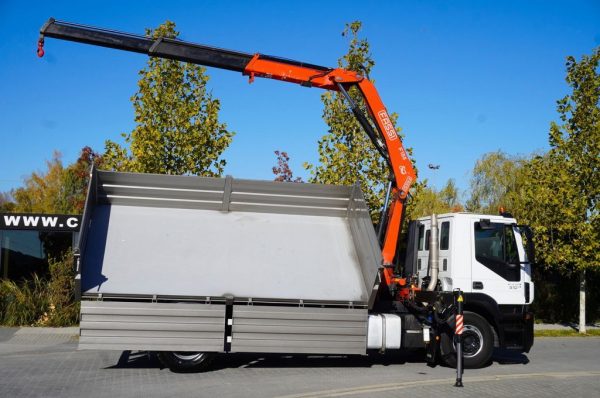 Iveco Stralis 310 E6 / NEW 3-sided tipper / Fassi F135 - Image 7