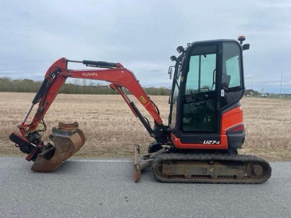 Mini pelle KUBOTA U27-4 / 2,7 TONNES