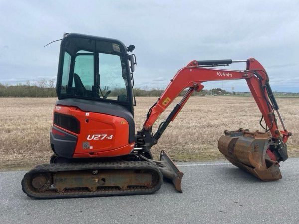 Mini pelle KUBOTA U27-4 / 2,7 TONNES - Image 4