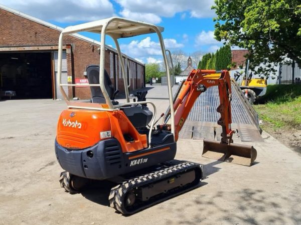 MINI PELLE KUBOTA KX41-3V / 1,6 TONNES - Image 10