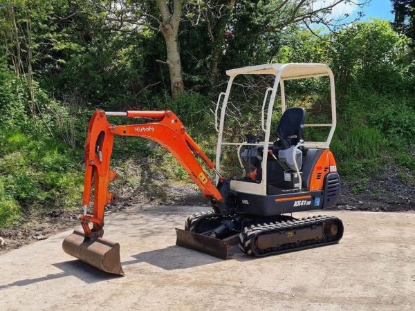 MINI PELLE KUBOTA KX41-3V / 1,6 TONNES - Image 8
