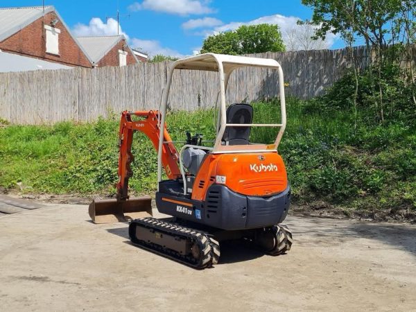 MINI PELLE KUBOTA KX41-3V / 1,6 TONNES - Image 5