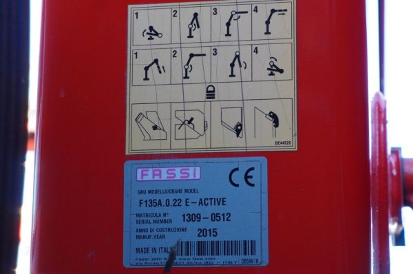 Iveco Stralis 310 E6 / NEW 3-sided tipper / Fassi F135 - Image 28