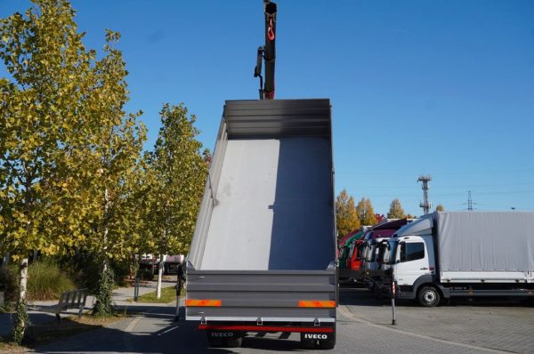 Iveco Stralis 310 E6 / NEW 3-sided tipper / Fassi F135 - Image 10