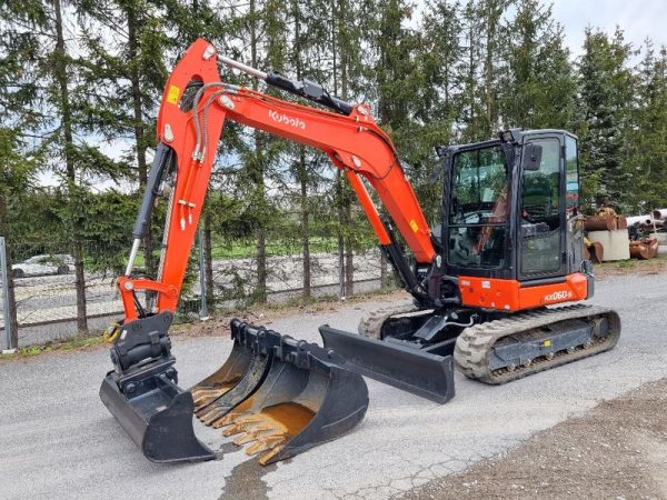 KUBOTA KX 060-5, Attache rapide mécanique - Image 4