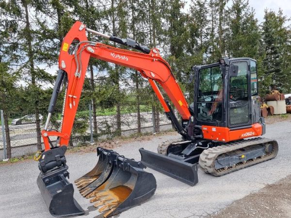 KUBOTA KX 060-5, Attache rapide mécanique - Image 16